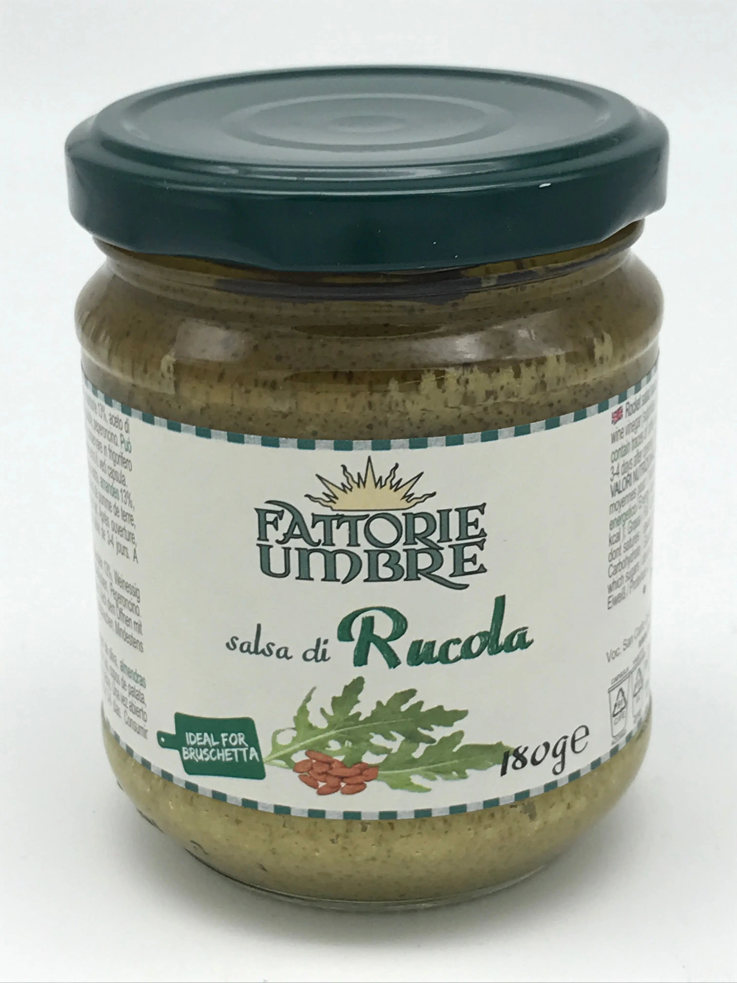 rucola im kühlschrank aufbewahren Salsa di Rucola, 180 g Glas, Fattorie Umbre