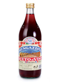 Ital. Rotweinessig Mengazzoli, 6% Säure, 1 l Flasche