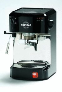 Podstar 2 black von SGL Espressomaschine für Cialde (Pads)