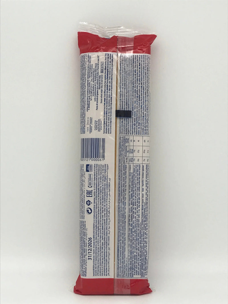 Bucatini 6, Pasta Grana Duro, 500 g Packg. F. Divella S.p.A.