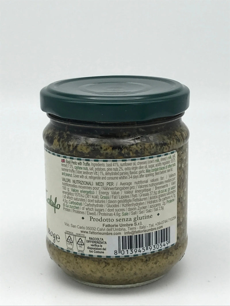 Pesto alla Genovese con Tartufo, 180 g Glas Fattorie Umbrie s.r.l.