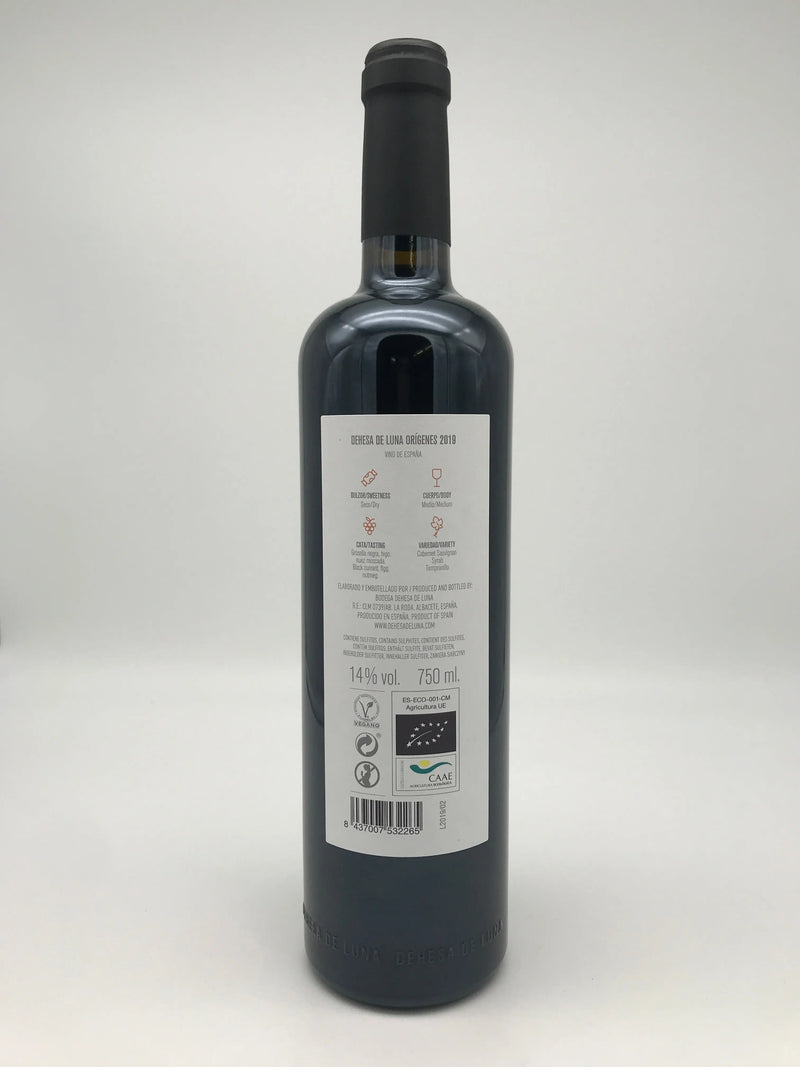 ORIGENES BIO (ehemals Dehesa de Luna), Spanien, 0,75 l Fl. Bodega Dehesa de Luna