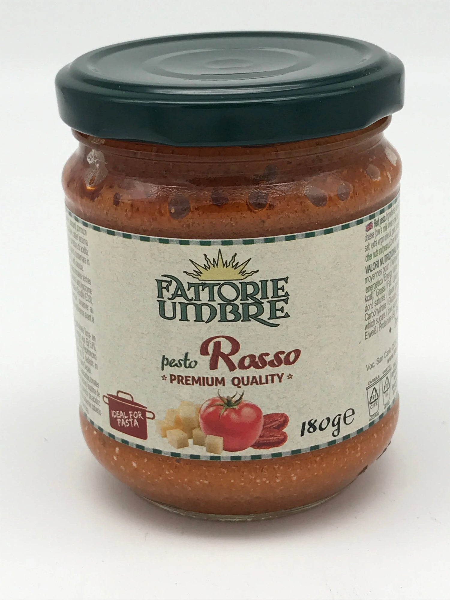 Pesto Rosso, 180 g Glas, Fattorie Umbre Fattorie Umbre s.r.l.