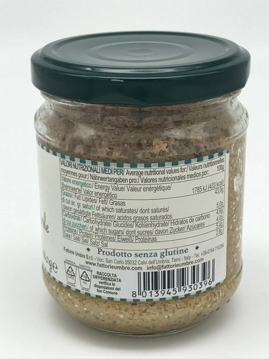 Paté di Olive e Mandorle, 180 g Glas, Fattorie Umbre Fattorie Umbre s.r.l.