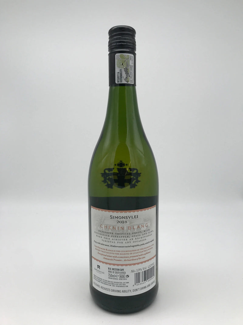 Chenin Blanc Premier, Simonsvlei, Südafrika, 0,75 l Fl. Simonsvlei International