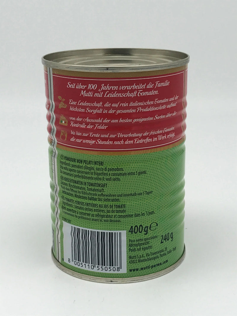 Pomodorini Ciliegini, MUTTI, 400 g Ds. MUTTI Spa.