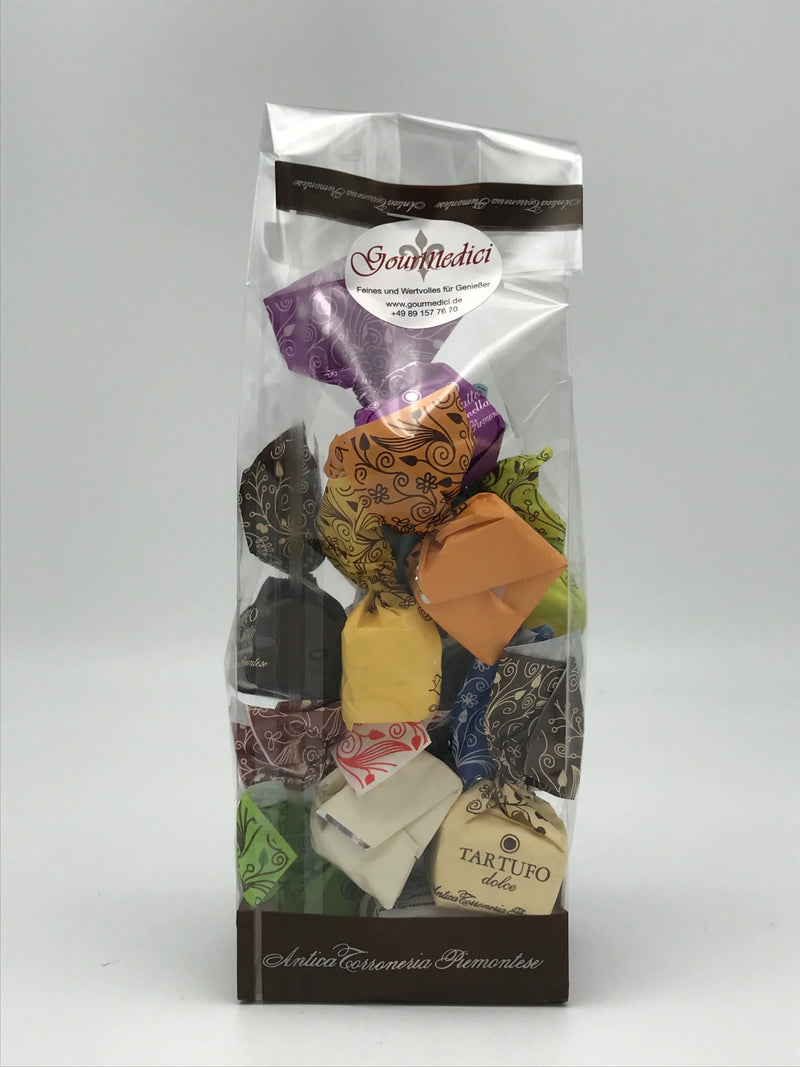 Tartufi Dolci – gemischte Trüffelpralinen im Geschenkbeutel, 210 g Antica Torroneria Piemontese
