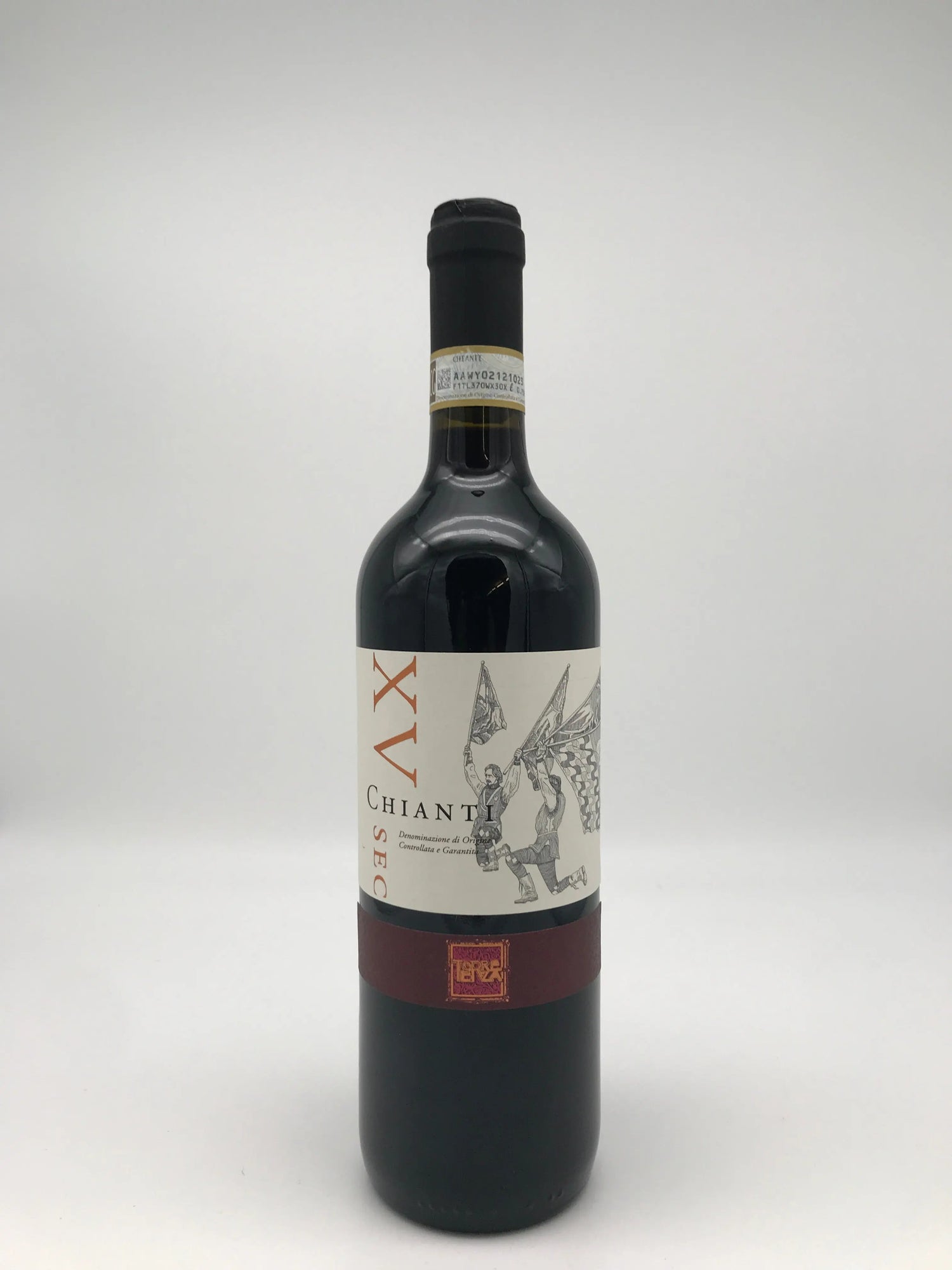 Chianti D.O.C.G.- XV Secolo, Torre Terza, Italien, 0,75l Fl. Bruna Baroncini