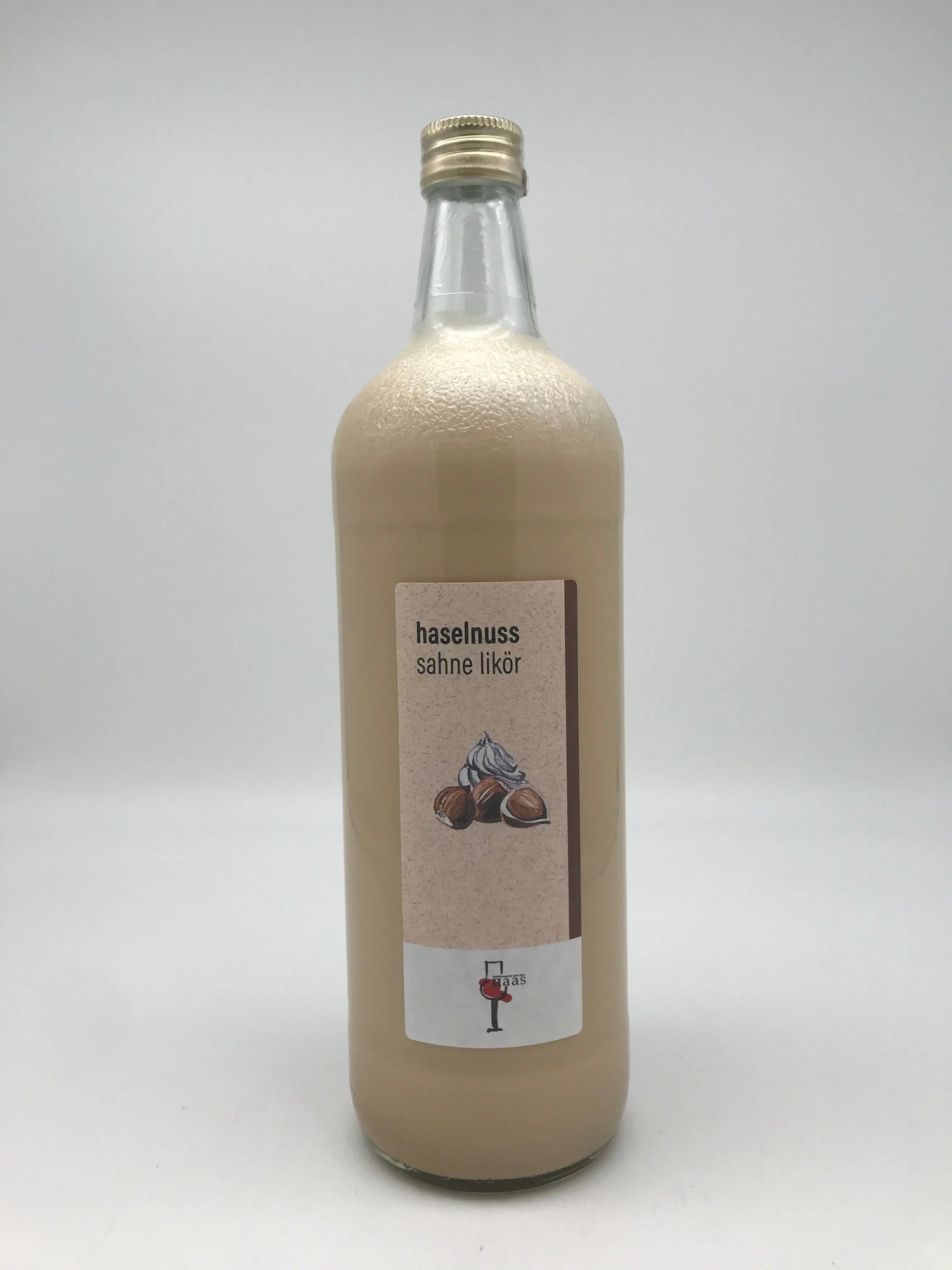Haselnusslikör Haas 17 % Vol. – 1,0 l Flasche Edelbrennerei Haas, Pretzfeld