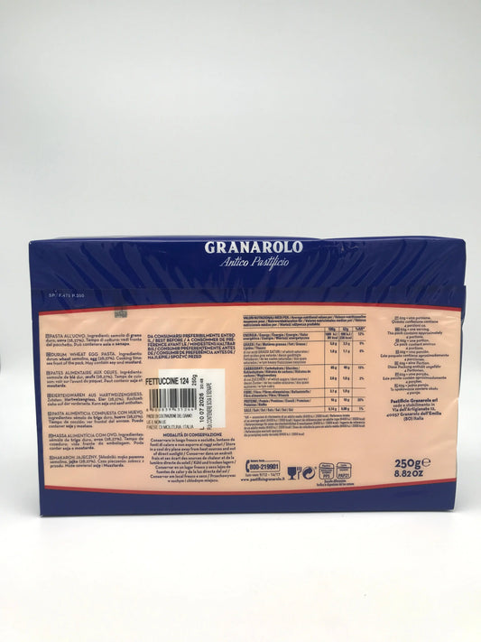 Fettucine No. 124 - Pasta all'uovo, Granarolo, 250 g Packg. Pastificio Granarolo S.p.A.
