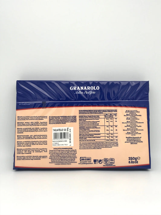 Tagliatelle No. 123 - Pasta all'uovo, Granarolo, 250 g Packg. Pastificio Granarolo S.p.A.