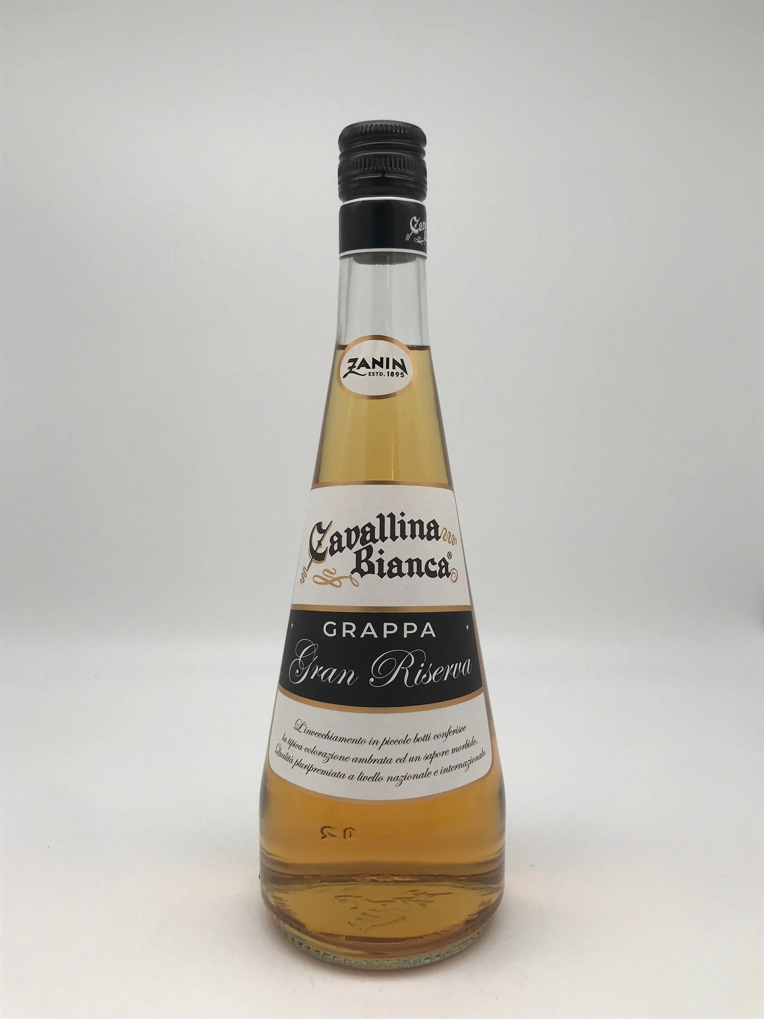 Cavallina Bianca - Grappa Stravecchia, 40 %Vol., 0,7 l Fl. Distilleria Zanin S.r.l.