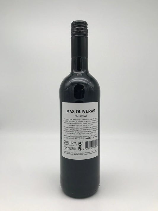 Tempranillo Catalunya D.O., Mas Oliveras, Roqueta, Spanien, 0,75 l Fl. Mas Oliveras