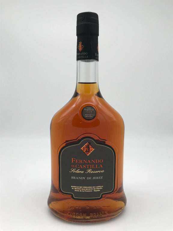 Brandy de Jerez D.O. - Solera Reserva, 36 %Vol., 0,7 l Fl. Fernando de Castilla
