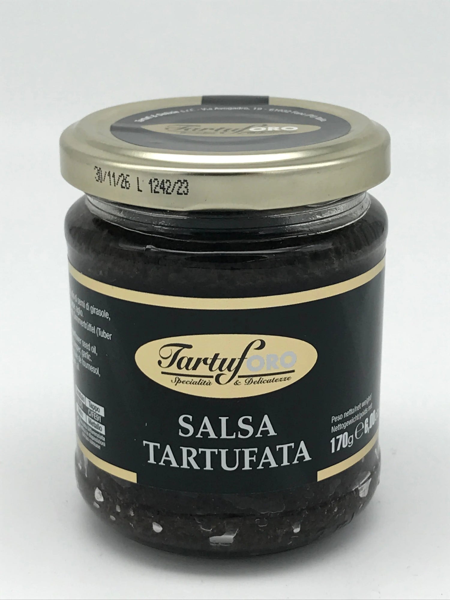 Salsa Tartufata, Tartufi & Delizie, Trüffelsauce 170 g Tartufi e Delizie s.r.l.