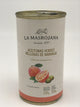 Manzanilla-Oliven gefüllt m. Orange, 350g netto Dose / 150g Abtropfgew. Olives la Masrojana