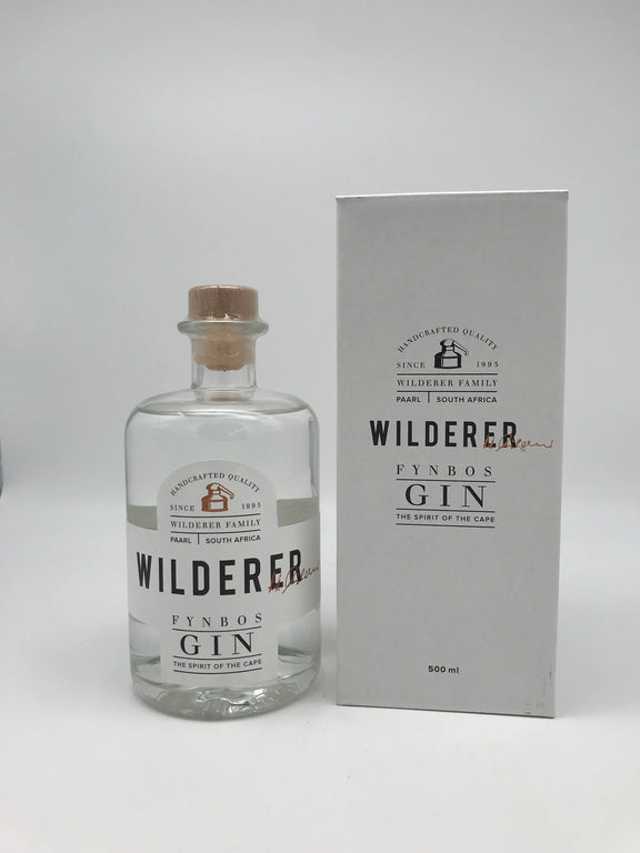 Fynbos GIN 43 % Vol. Südafrika 0,5 l Fl. Wilderer's Distillery, Paarl, SA