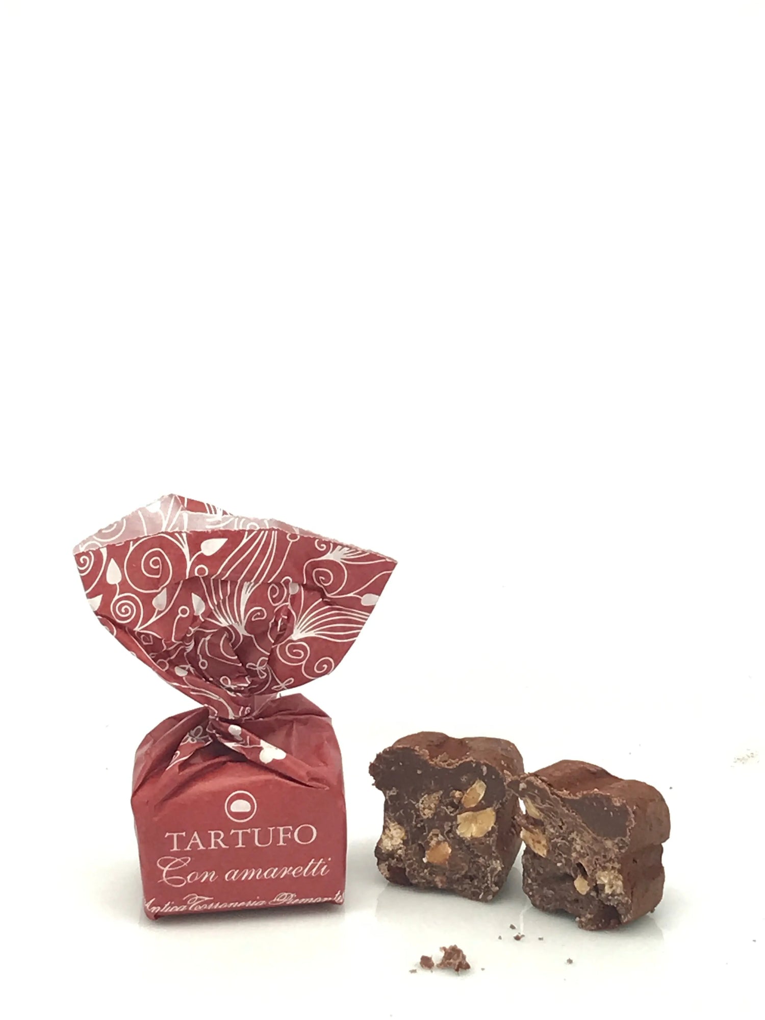 Tartufo dolce con Amaretti, 14 g einzeln verpackt Antica Torroneria Piemontese