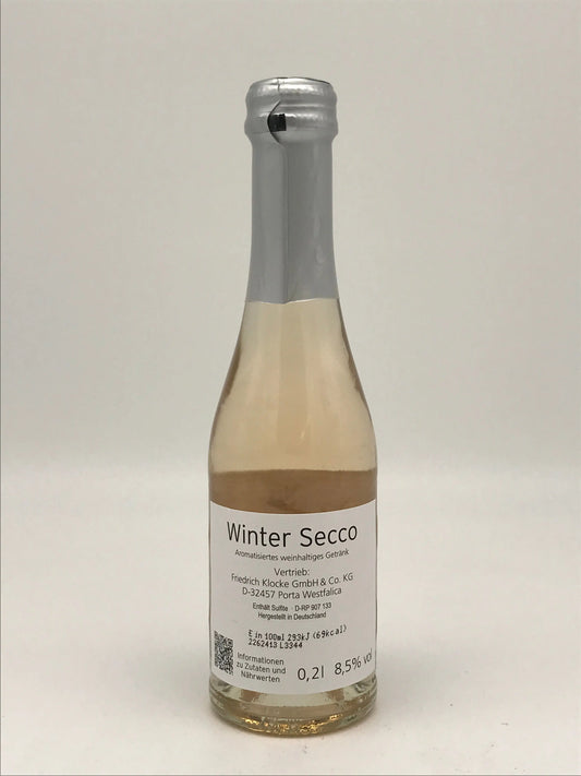 Wintersecco, weinhaltiges Getränk, 0,2 l Fl. Klocke