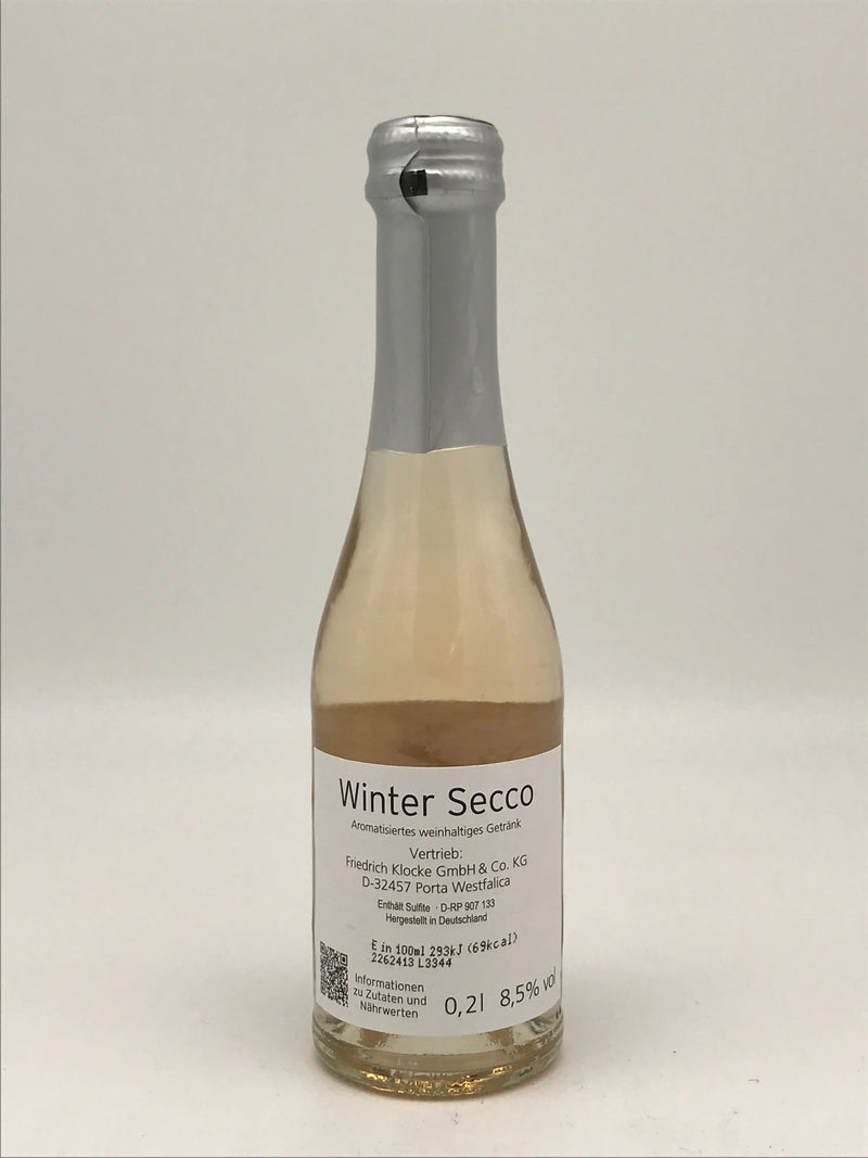 Wintersecco, weinhaltiges Getränk, 0,2 l Fl. Klocke