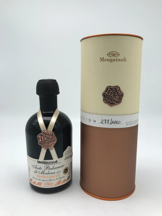 Limited Edition - BIO Aceto Balsamico di Modena IGP Invecchiato, 250 ml Fl. Mengazzoli