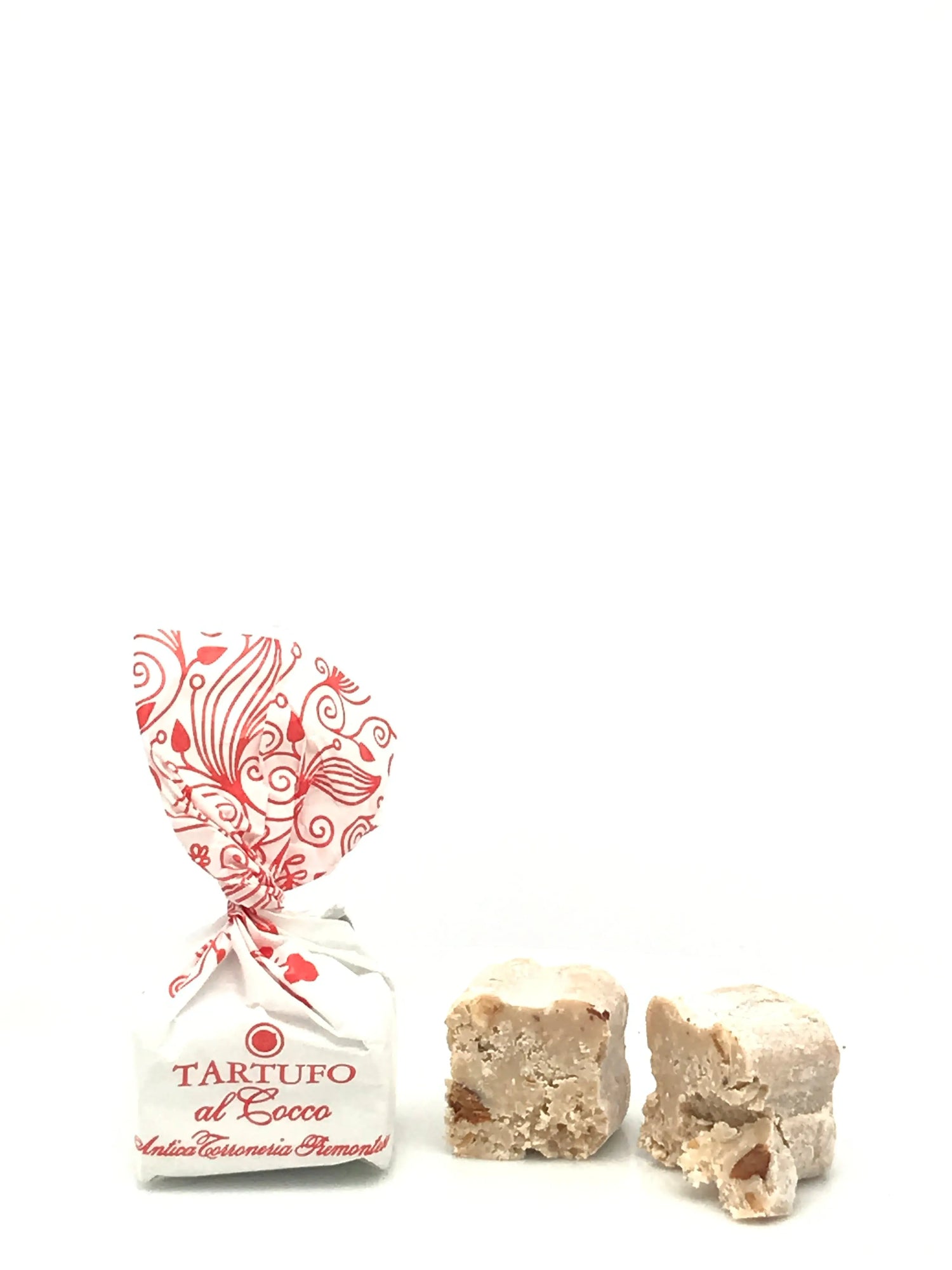 Tartufo dolce al cocco, 14 g einzeln verpackt Antica Torroneria Piemontese