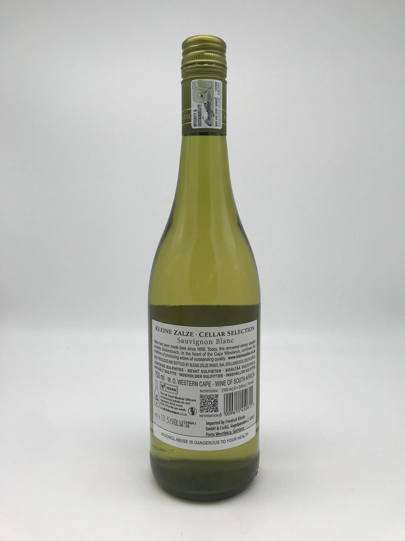 Cellar Sauvignon blanc, Kleine Zalze, 0,75 l Flasche Kleine Zalze / Klocke