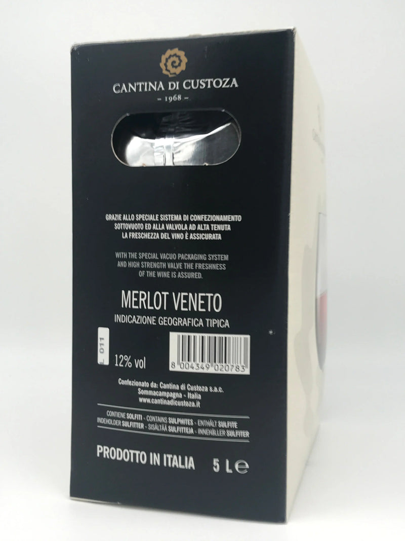 Merlot, Veneto IGT, 5,0 L Bag in Box, Cantina Custoza Cantina di Custoza