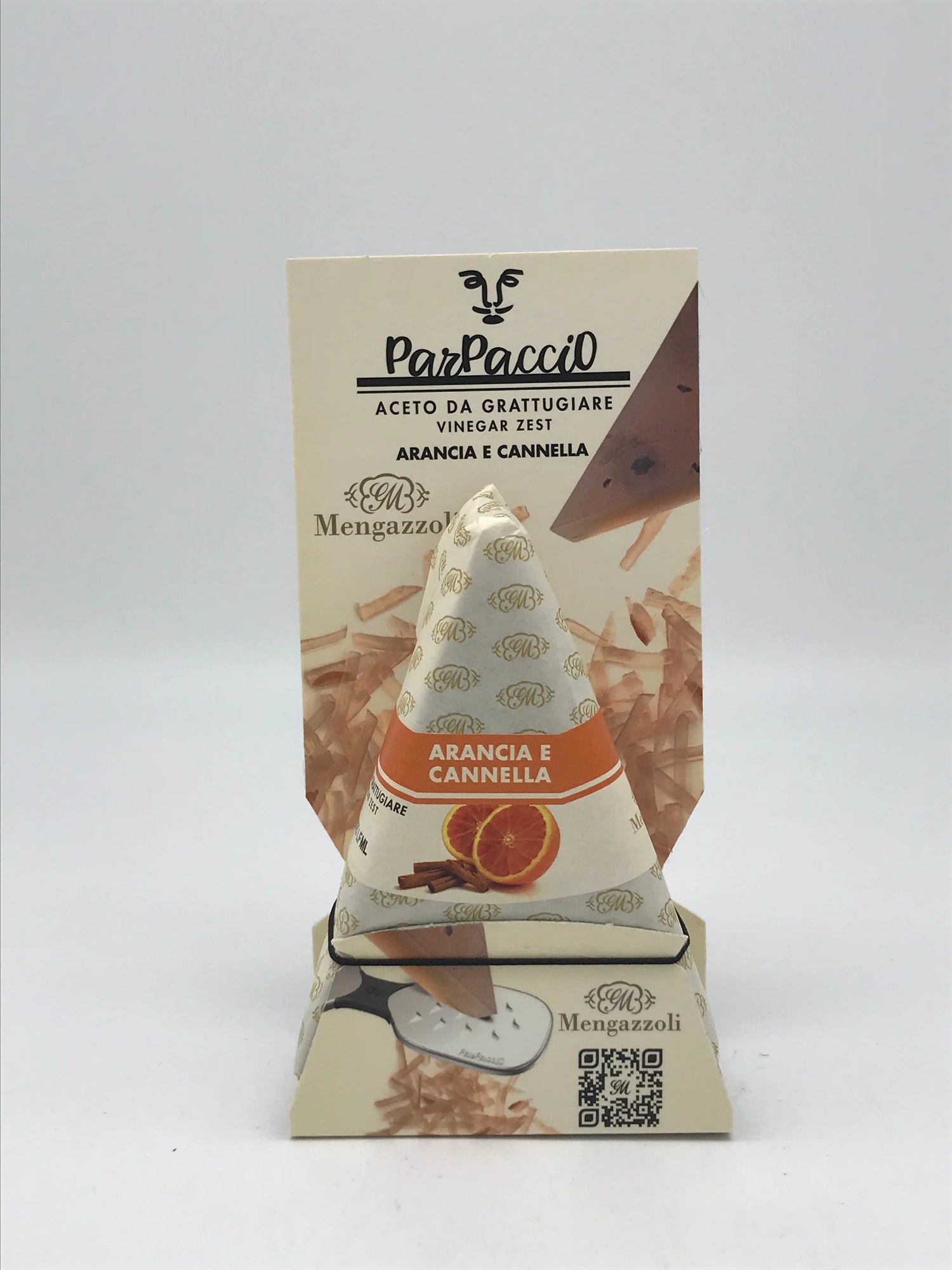 ParPaccio Aceto Balsamico con Arancia +Canella in fester Form, 160 g Stück, MHD 11.04.2025 Mengazzoli