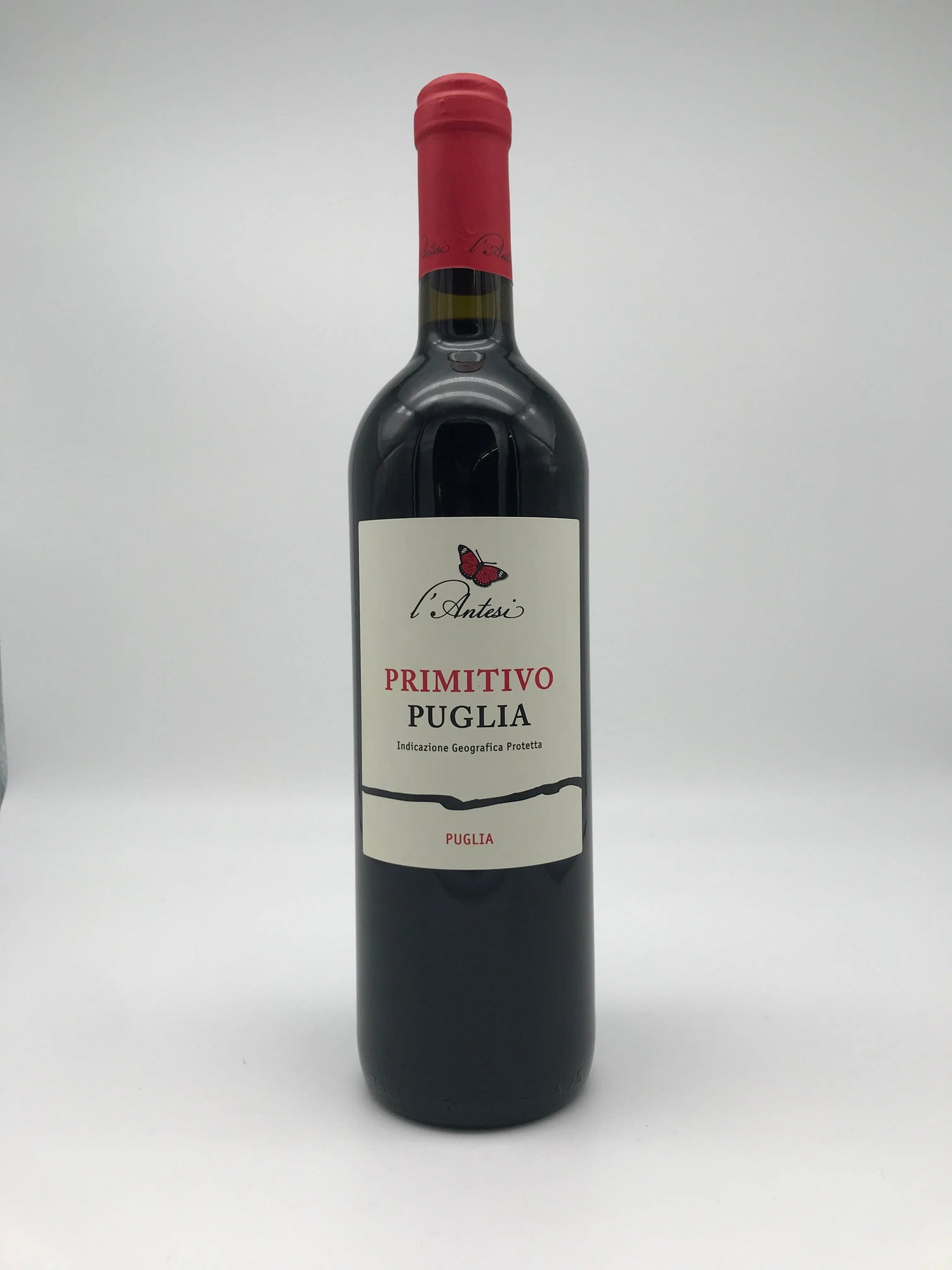 PRIMITIVO Puglia I.G.P. Kellerei L'Antesi, Rotwein, 0,75 l Flasche Deuna