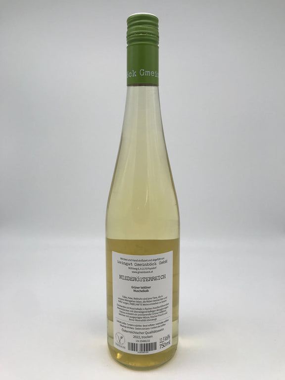 Grüner Veltliner "Muschelkalk" Gmeinböck, Österreich 0,75 l Fl. Weingut Gmeinböck GmbH