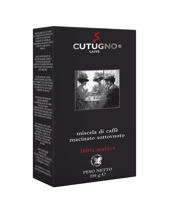 Caffè CUTUGNO Nero, gemahlen, 250 g Pack. labcaffè S.r.l.
