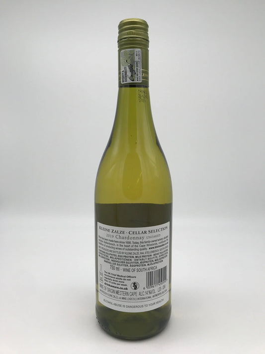 Cellar Chardonnay, Kleine Zalze, 0,75 l Flasche Kleine Zalze