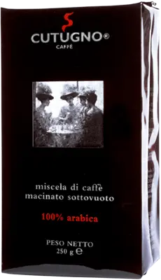 Caffè CUTUGNO Nero, gemahlen, 250 g Pack. labcaffè S.r.l.