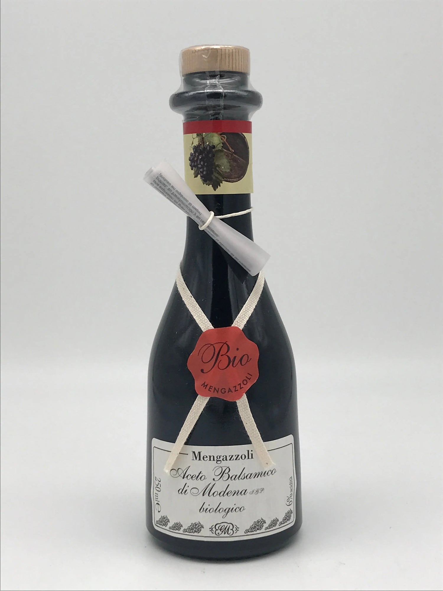 BIO Aceto Balsamico di Modena I.G.P.  250 ml Flacon Mengazzoli