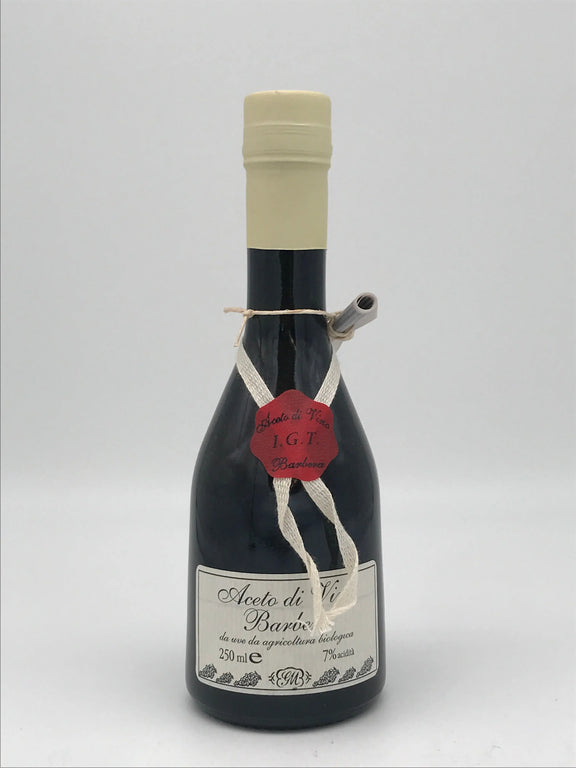 BIO Aceto di Vino Barbera IGT, Riserva 250 ml Flacon Mengazzoli