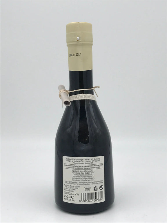 BIO Aceto di Vino Barbera IGT, Riserva 250 ml Flacon Mengazzoli