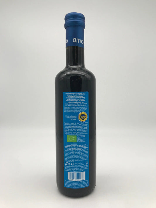 BIO Aceto Balsamico di Modena I.G.P. biologico, 0,5l Flasche Mengazzoli