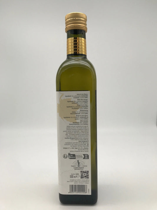 Aceto Vino bianco , 6,5 % Säure, 0,5l Flasche Mengazzoli