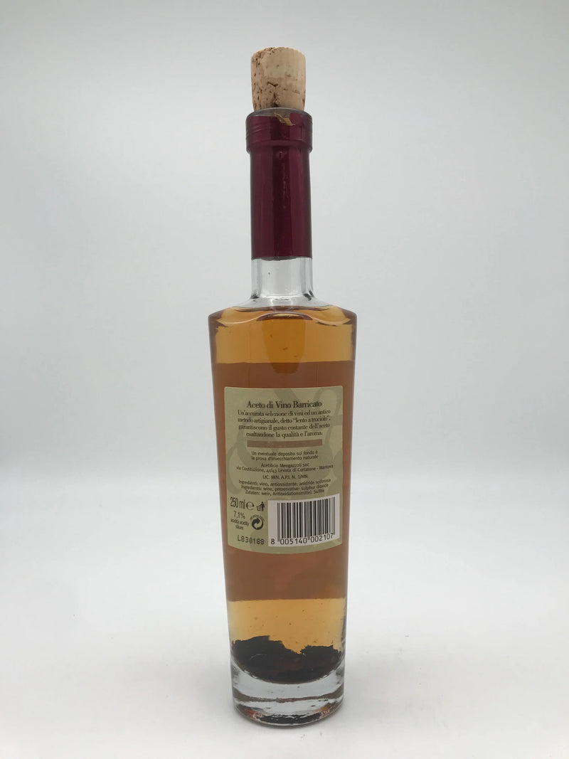 Rotweinessig, holzfassgelagert, "Monet", 250 ml Fl. Mengazzoli