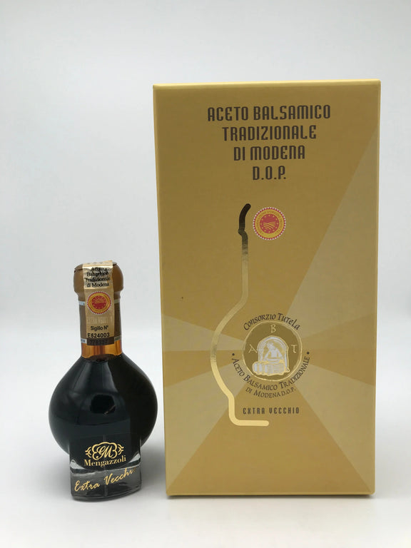 Aceto Balsamico Traditionale di Modena D.O.P.  extra vecchio 100 ml Flacon Mengazzoli