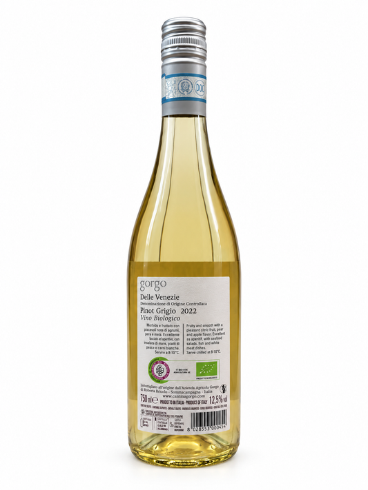 BIO Pinot Grigio I.G.T., Gorgo, Italien, 0,75 l Fl. Azienda Agricola Gorgo