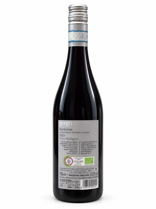BIO Bardolino D.O.C., Gorgo, Italien, 0,75 l Fl. Azienda Agricola Gorgo