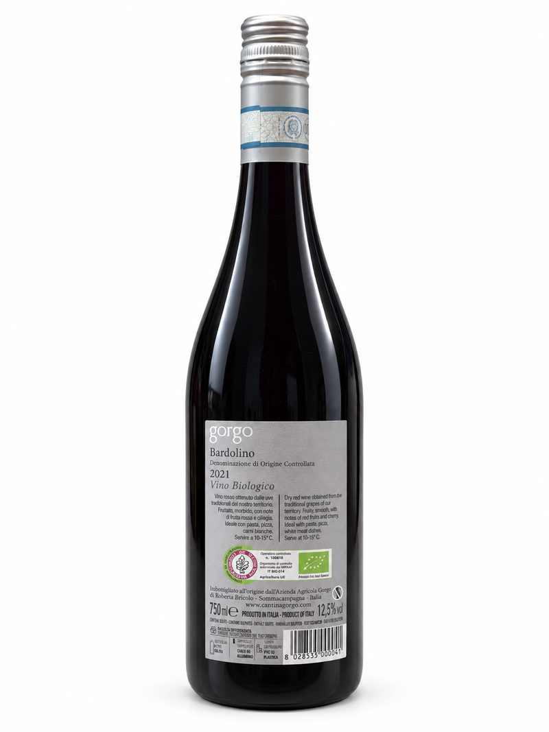 BIO Bardolino D.O.C., Gorgo, Italien, 0,75 l Fl. Azienda Agricola Gorgo