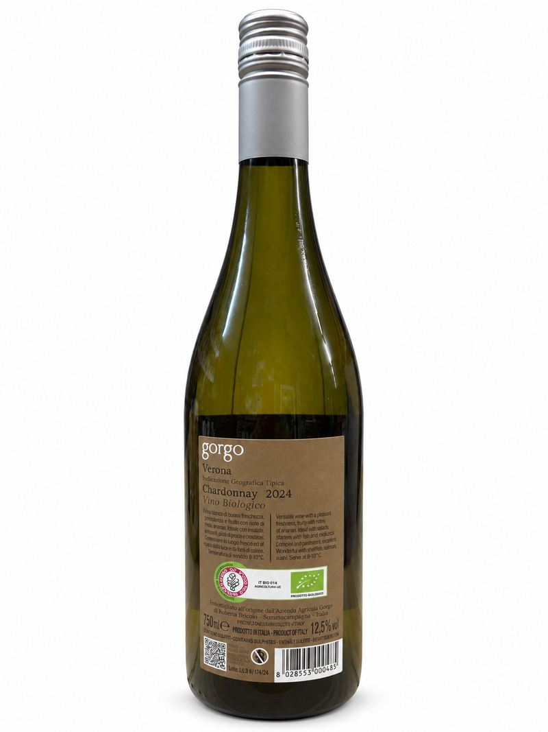 BIO Chardonnay IGT delle Venezie, Gorgo, Italien, 0,75 l Fl. Azienda Agricola Gorgo