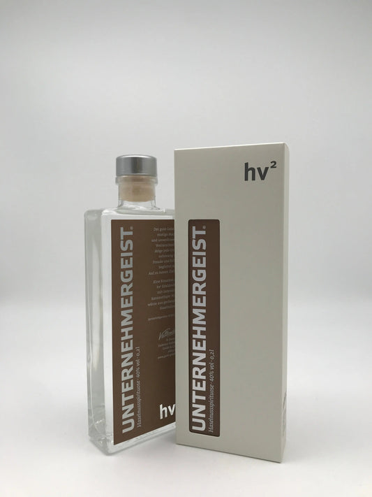 Haselnussgeist "Unternehmergeist" 40 % Vol. 200 ml  Fl. Vallendar