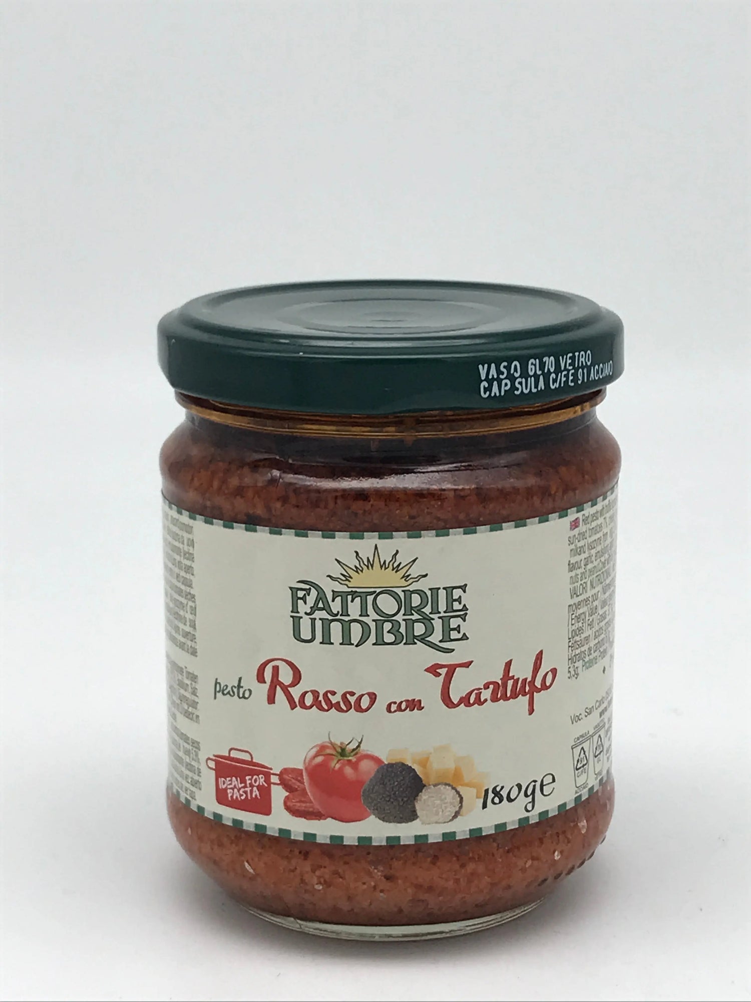 Pesto Rosso con tartufo, 180 g Glas, Fattorie Umbre Fattorie Umbre s.r.l.