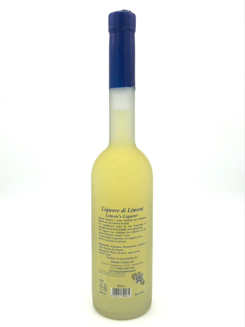 Limoncello 29 % Vol. – 0,5 l Flasche Gusto Costa