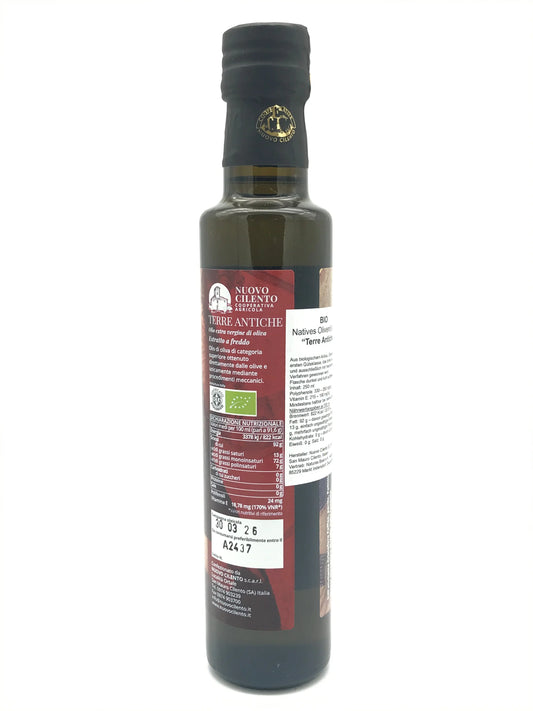Terre Antiche – Bio natives Olivenöl extra 250 ml Cooperativo Nuovo Cilento