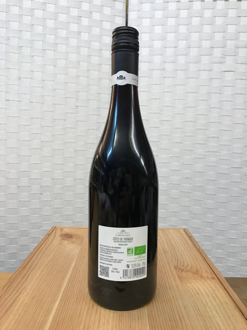 BIO Caringole Rouge, La Croix Belle, 0,75 L Flaschje La Croix Belle
